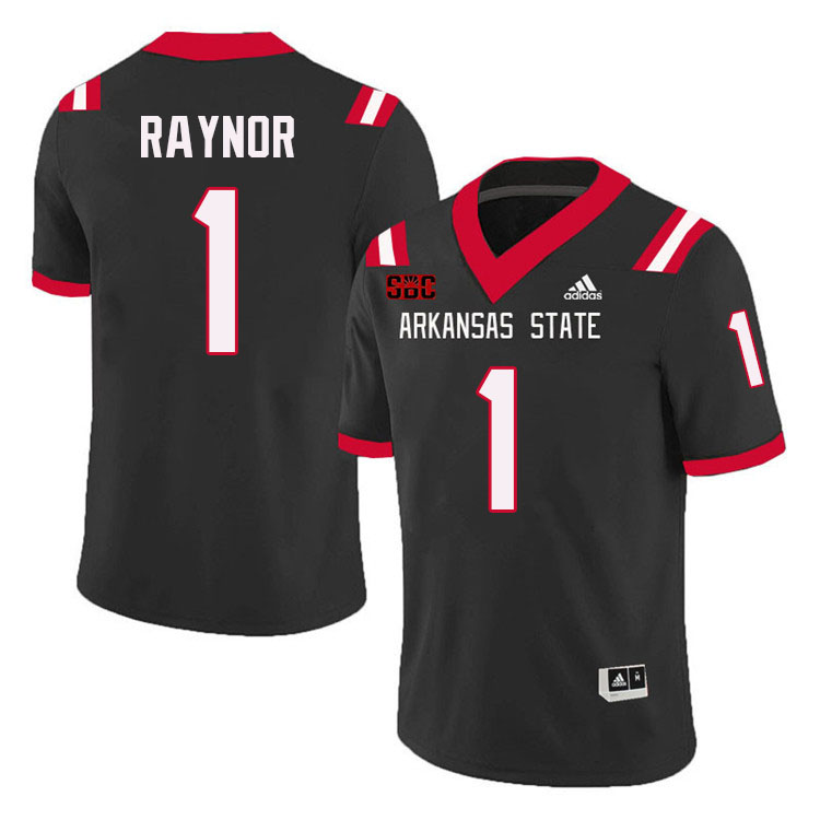 Jaylen Raynor Arkansas State Jersey,Arkansas State Red Wolves Football Uniforms,Jersey-Black